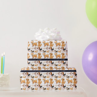Papier Cadeau Chien