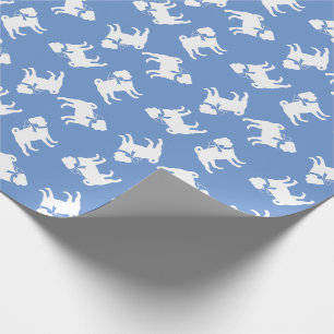 Papier Cadeau Chien carlin Chien Chien Chien Chien Chien Chien