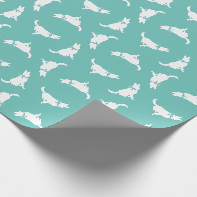 Papier Cadeau Chien Chien Chien Chien Allemand Chien Chien Chien (Coin)
