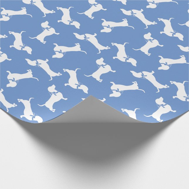 Papier Cadeau Chien Chien Chien Chien Puppy (Coin)