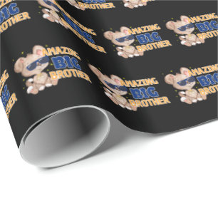 Papier Cadeau Chien Cool Extraordinaire Big Brother