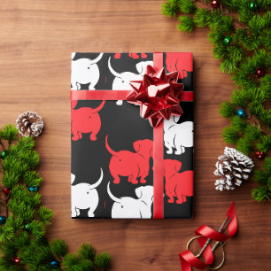 Papier Cadeau Chien Dachshund