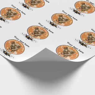 Papier Cadeau Chien de chasse du Cap d'Afrique Wild Dog