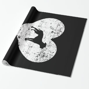 Papier Cadeau Chien de coeur américain de Bulldog