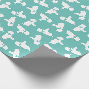 Papier Cadeau Chien Shar Pei Chien Chien Puppy
