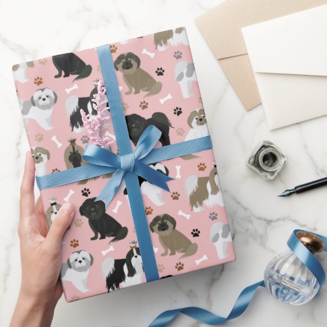 Papier Cadeau Chiens Chiens Chiens Chiens Chiens Chiens Chiens P (Cadeaux)