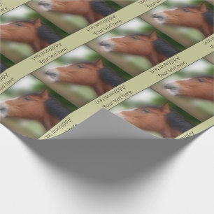 Papier Cadeau Chiffre Brouillon Visage personnalisé