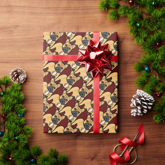 Papier Cadeau Chiffre de taureau français (Cadeau de vacances)