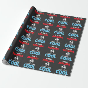 Papier Cadeau Chimie de la science de magma de roche plutonique