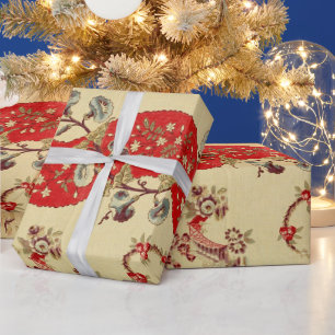 Papier Cadeau Chinoiserie pour Noël
