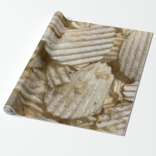 Papier Cadeau Chips de pommes de terre