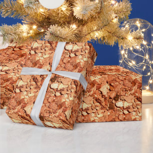 Papier Cadeau Chips en cuivre