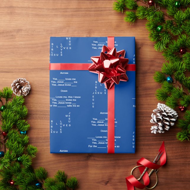 Papier Cadeau chrétien (Cadeau de vacances)