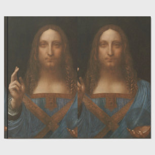 Papier Cadeau Christ Jésus par Léonard de Vinci, douleur de la r