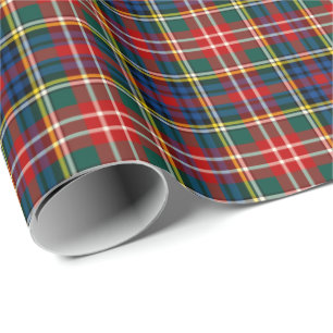 Papier Cadeau Christie Clan Tartan