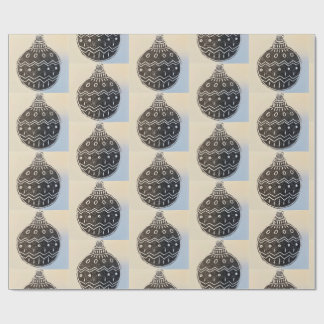 Papier Cadeau Christmas Bauble Wrapping Paper