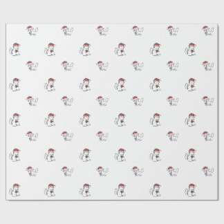 Papier Cadeau Christmas Cat