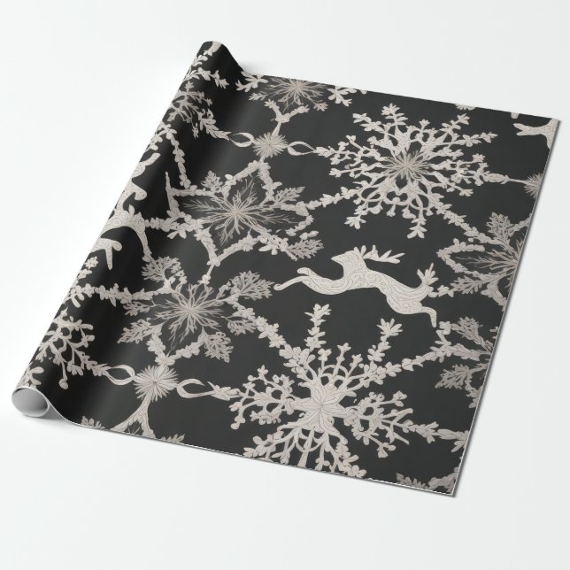 Papier Cadeau Christmas Elegance n21 (Déroulé)
