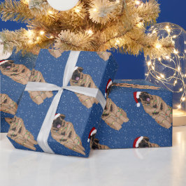 Papier Cadeau Christmas Leonberger
