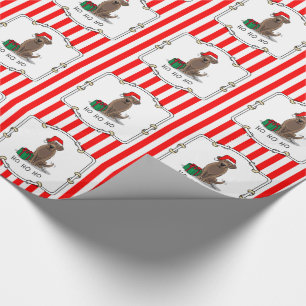 Papier Cadeau Christmas Père Noël Chocolat Labrador Retriever Dr