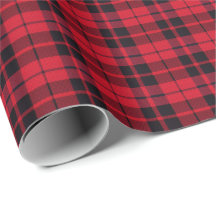 Christmas Plaid Pattern Wrapping Paper