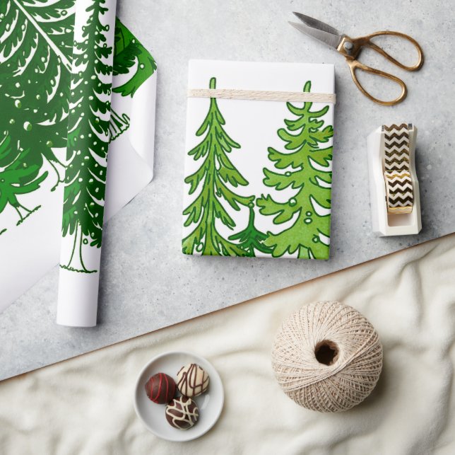 Papier Cadeau Christmas tree  (Artisanat)