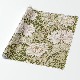 Papier Cadeau Chrysanthemum Gold, William Morris