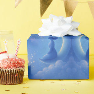Papier Cadeau Chuchotements de la Lune