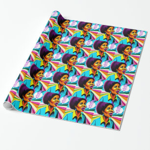 Papier Cadeau Church Lady Walk By Faith Art Enveloppement Papier