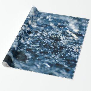 Papier Cadeau Chute de pluie