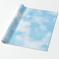 Ciel bleu et art Cloud personnalisés