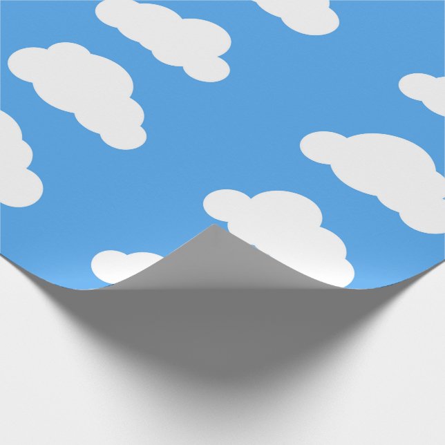 Papier Cadeau Cieux de bleus - enveloppe de cadeau (Coin)
