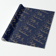 Cinquante élégants et marine fabuleuse d'or