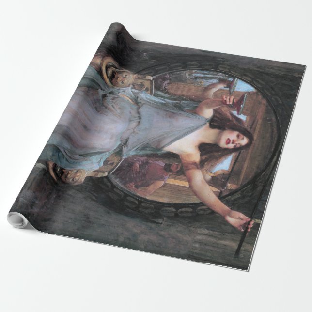 Papier Cadeau Circe Offering the Cup to Odysseus, Waterhouse (Déroulé)