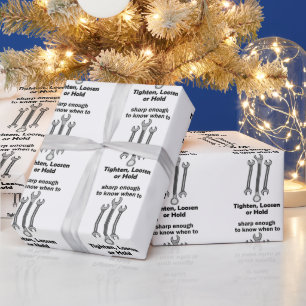 Papier Cadeau Citation d'outil de bricoleur de clé intelligente