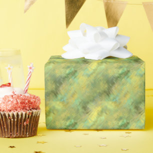 Papier Cadeau Citrine Yellow Glassy Texture