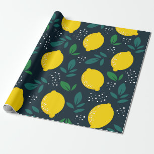 Papier Cadeau Citron