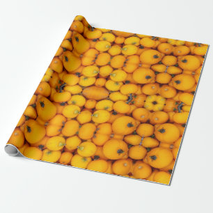 PAPIER CADEAU CITROUILLE GIFTWRAP