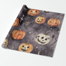 Citrouille Patch Delight : Halloween motif éffraya