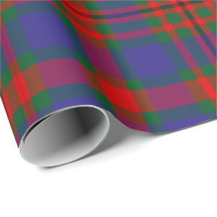 Papier Cadeau Clan Carnegie Tartan
