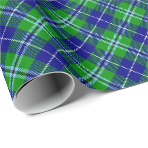 Papier Cadeau Clan Douglas Tartan