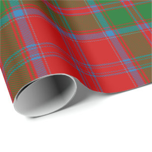 Papier Cadeau Clan Drummond Tartan