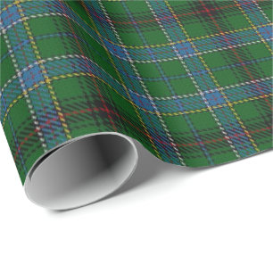 Papier Cadeau Clan Duncan Scottish Tartan