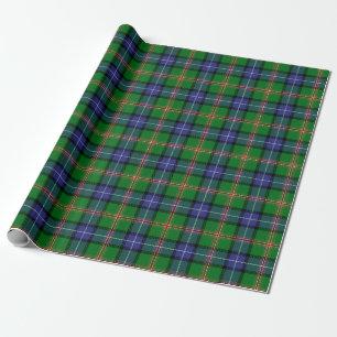 Papier Cadeau Clan écossais Jones Tartan Plaid