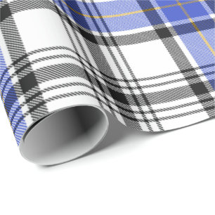 Papier Cadeau Clan Hannay Tartan