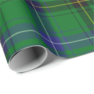 Papier Cadeau Clan Henderson Tartan