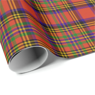 Papier Cadeau Clan Hepburn Tartan