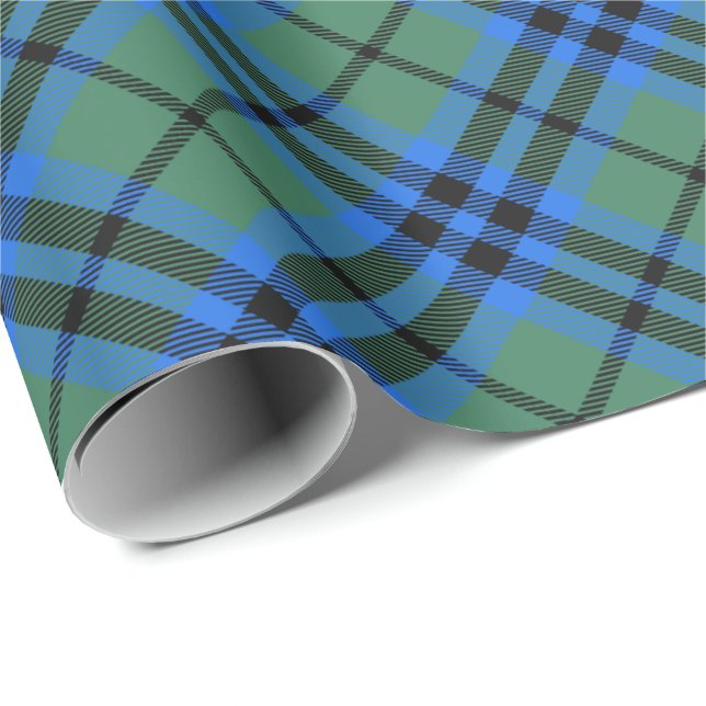 Papier Cadeau Clan Keith Tartan (Coin rond)