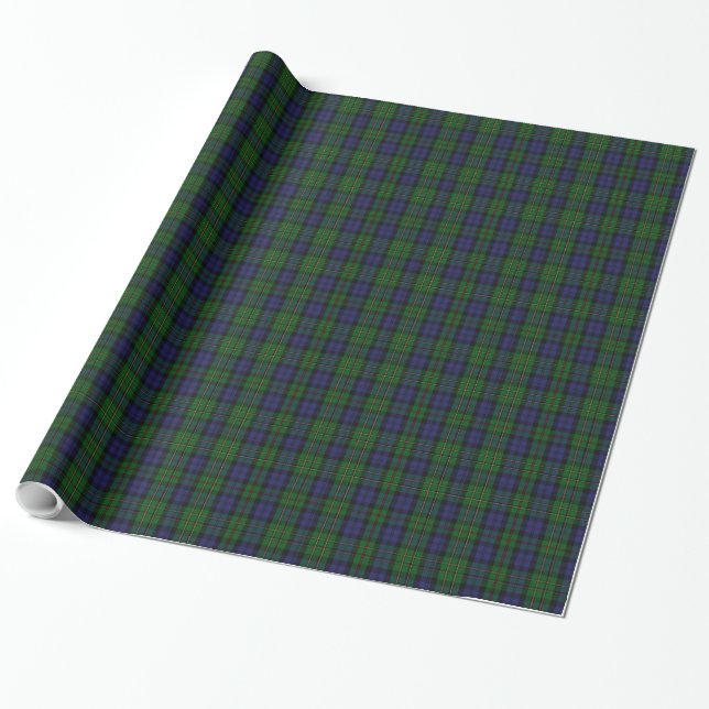 Papier Cadeau Clan MacEwen Tartan Papier à enveloppement (Déroulé)