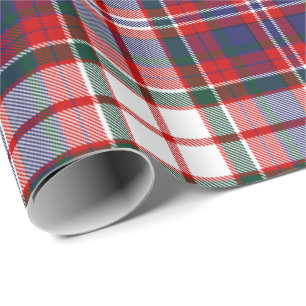 Papier Cadeau Clan MacFarlane robe Tartan